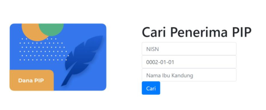 CEK PENERIMA PIP